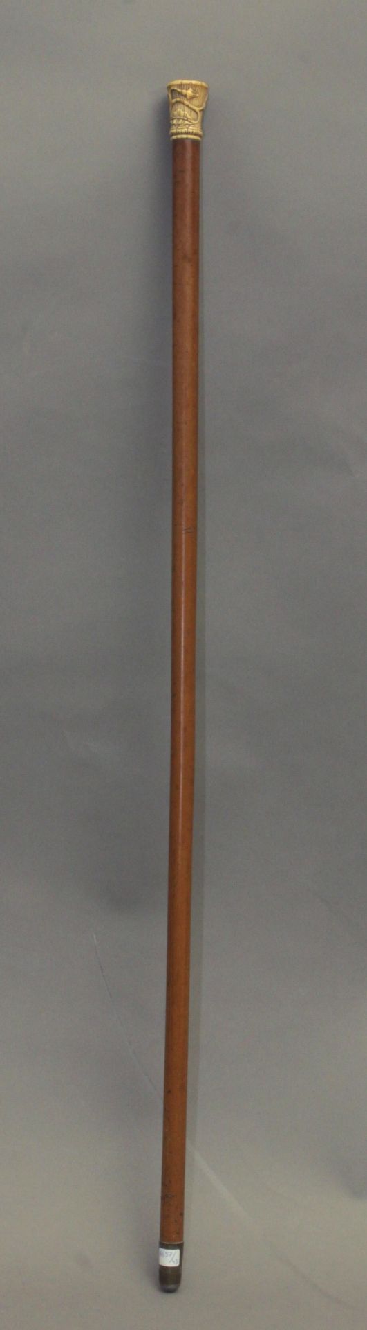 A 19th century walking stick. - Bild 3 aus 6