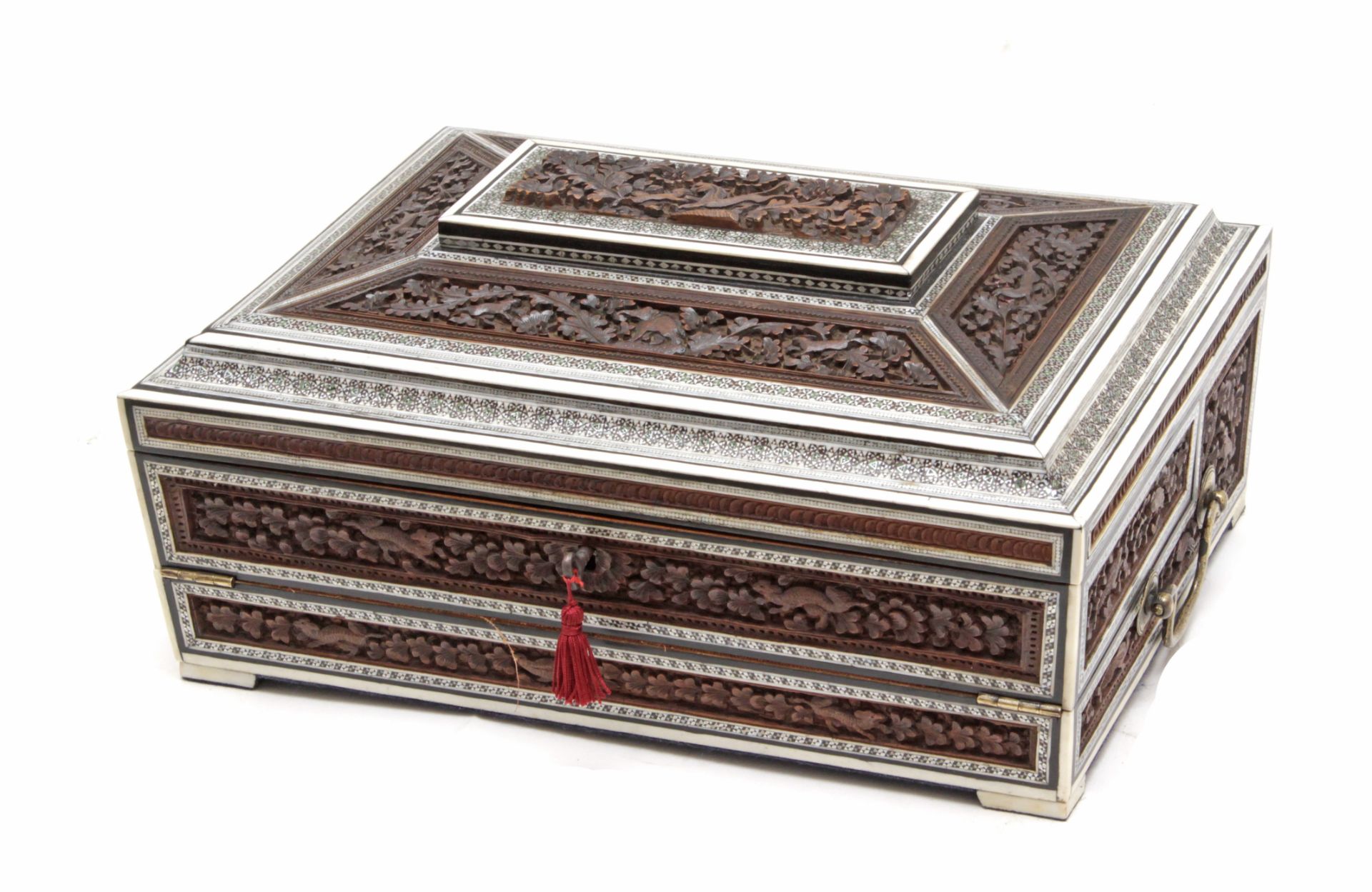 A first third of 20th century Anglo-Indian writing box