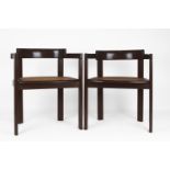 Gregorio Vicente Cortés, 1967. A pair of chairs