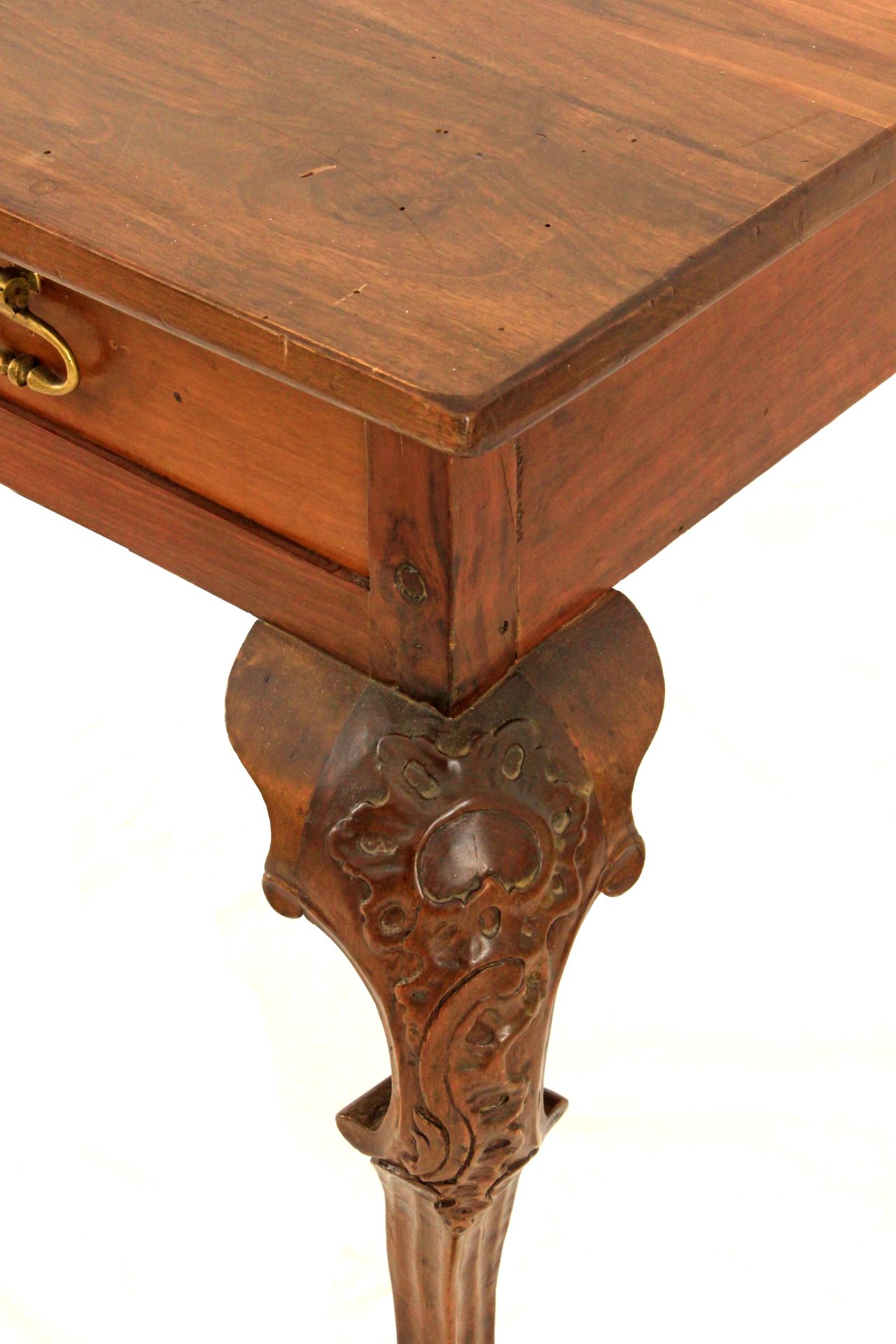 A 20th century Charles IV style walnut table - Bild 3 aus 4