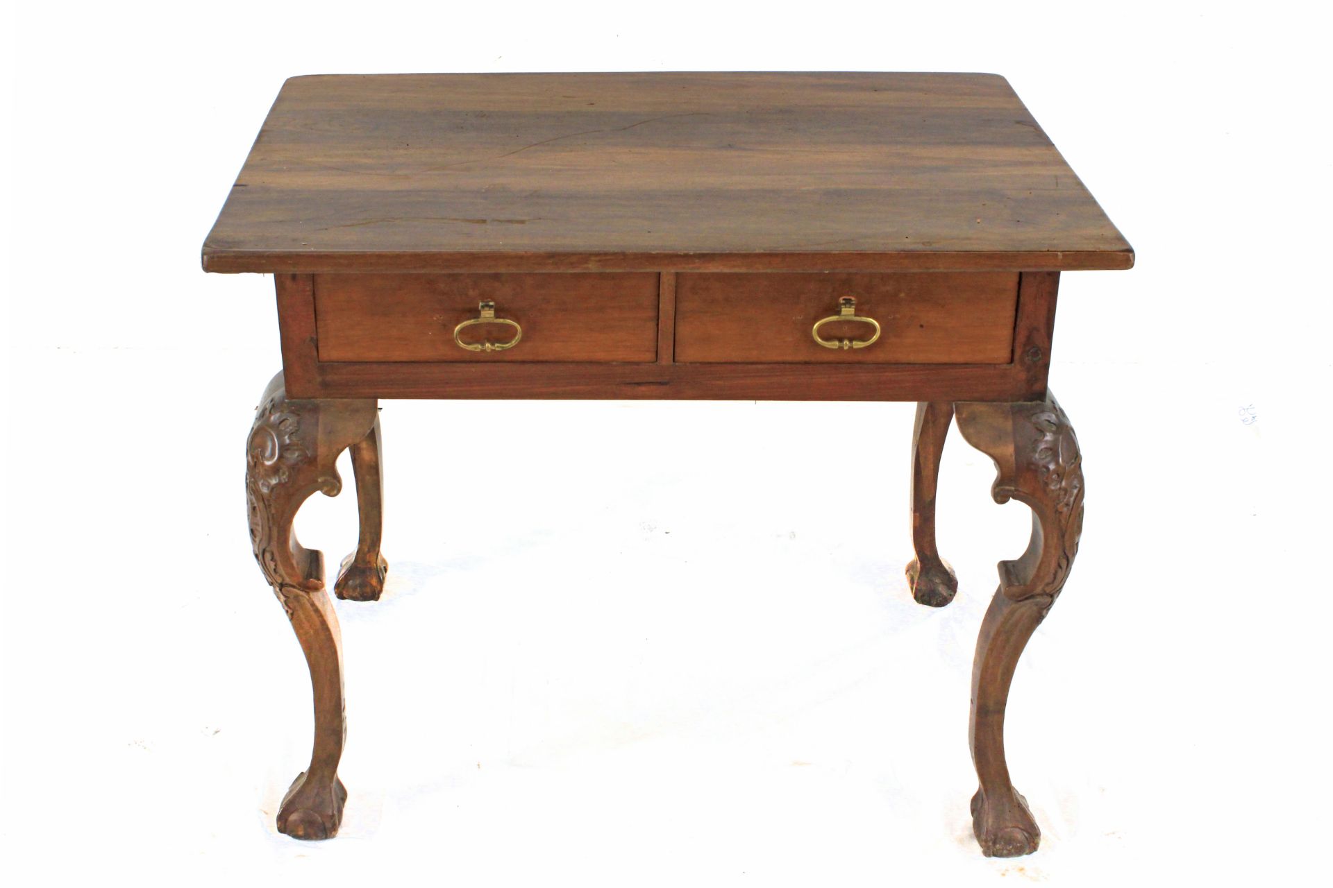 A 20th century Charles IV style walnut table - Bild 2 aus 4