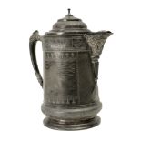 A late 19th century American tankard