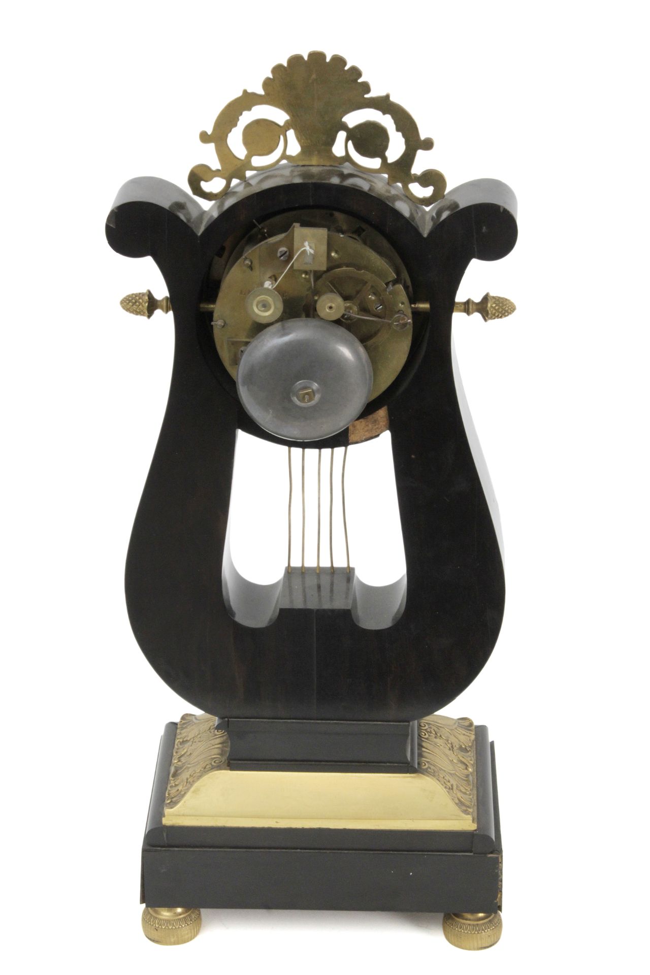 An early 19th century Empire-Restoration period mantel clock - Bild 2 aus 2