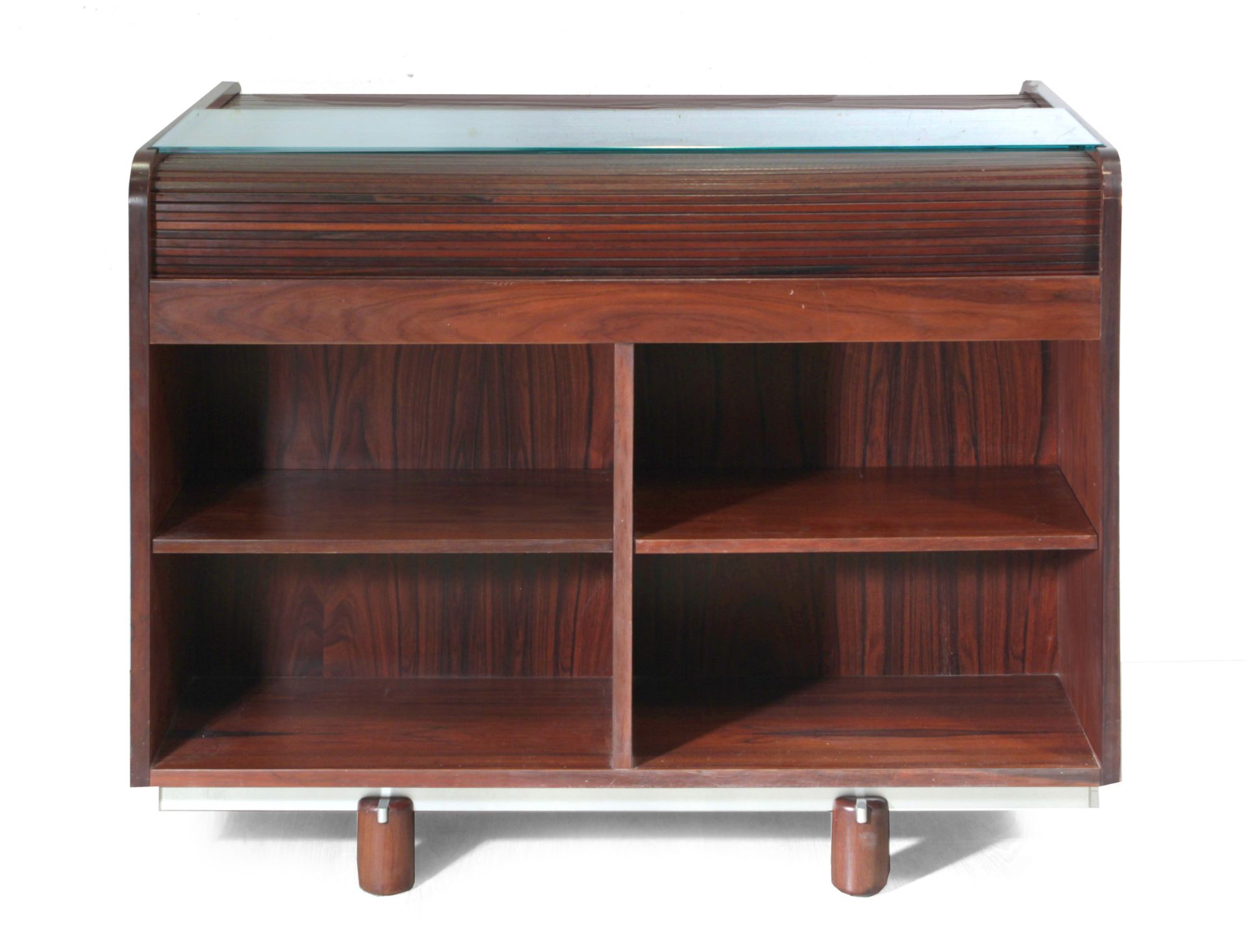 Gianfranco Frattini for Bernini circa 1960-1969. Cabinet with desk model 804 - Image 8 of 9