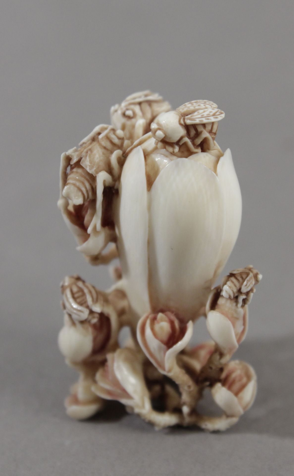 A19th century Japaneseivory snuff bottle from Meiji period - Bild 5 aus 5