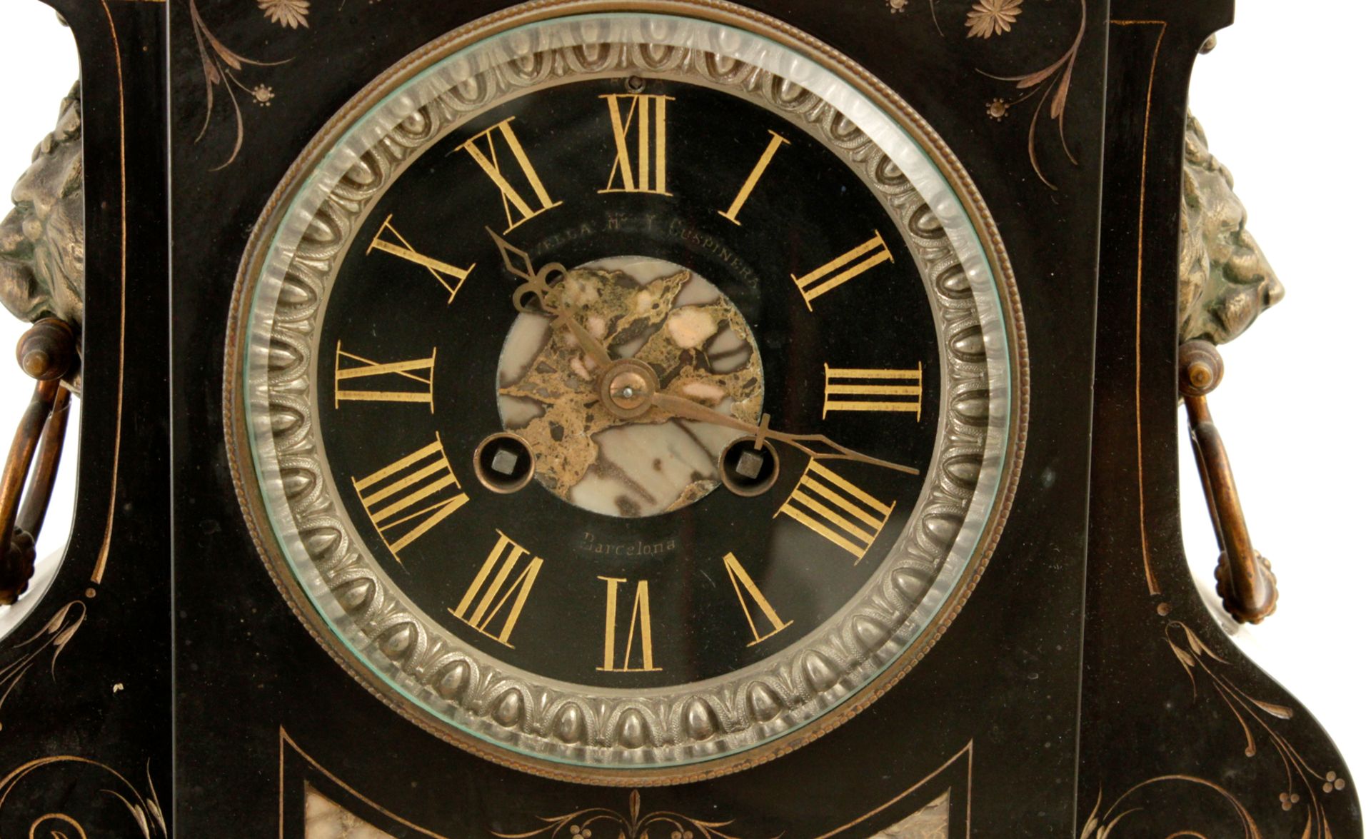 A 19th century French Napoleon III period mantel clock - Bild 3 aus 7