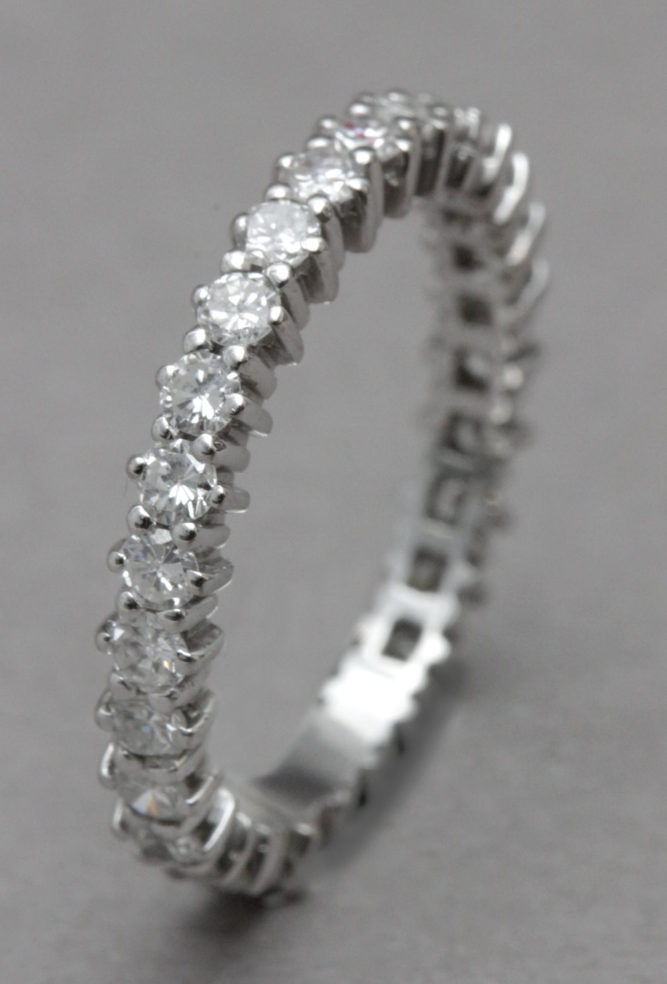 A brilliant cut diamonds eternity ring - Image 2 of 2