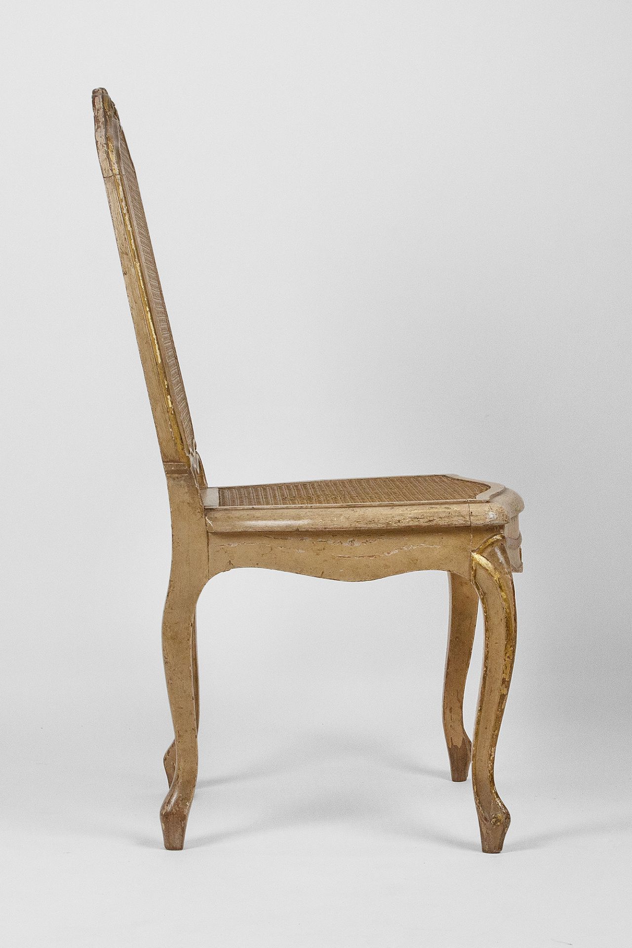 A first half of 20th century pairof Louis XVI style chairs - Image 3 of 3