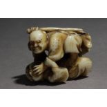 A mid 19th century Japanese netsuke from Edo period