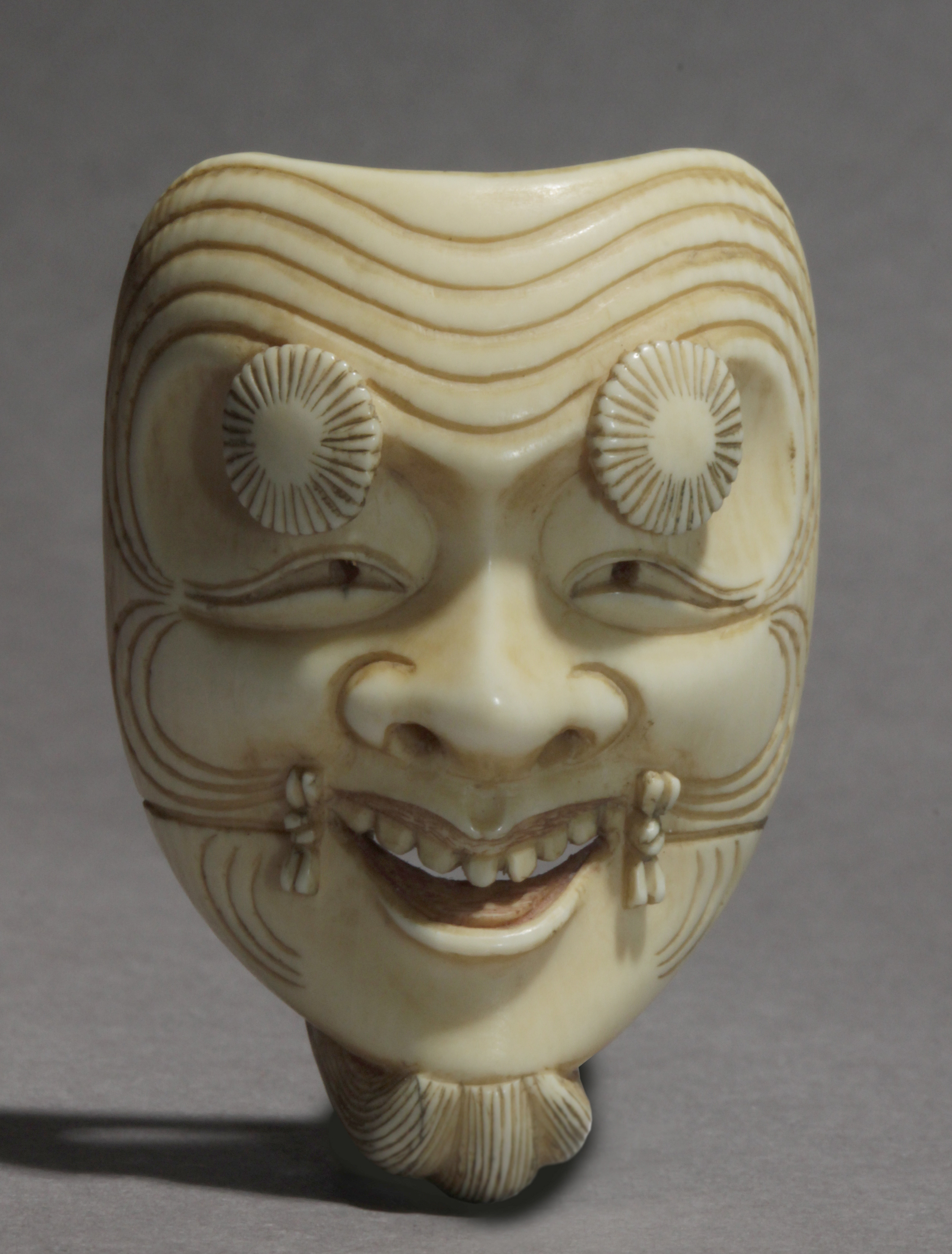 A late 19th century Japanese netsuke from Meiji period, Signed