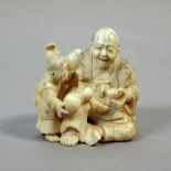 A 19th century Japanese netsuke okimono from Meiji period