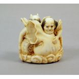 A 19th century Japanese netsuke from Edo period