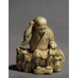 An early 18th century Japanese netsuke from Edo period