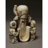 A late 19th century Japanese netsuke from Meiji period