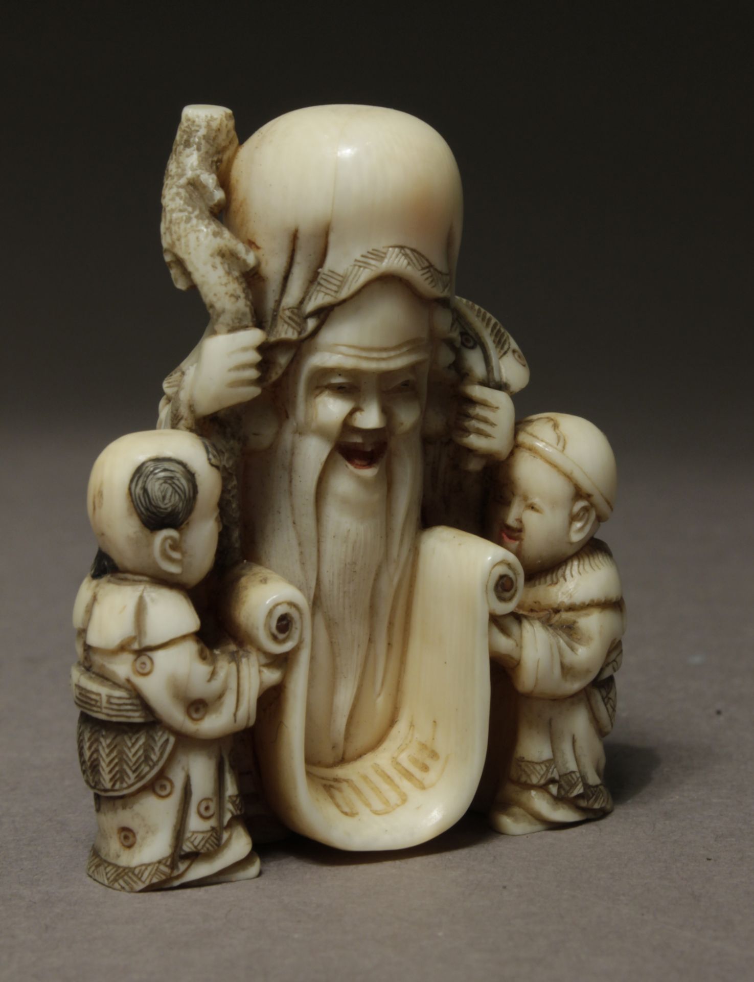 A late 19th century Japanese netsuke from Meiji period