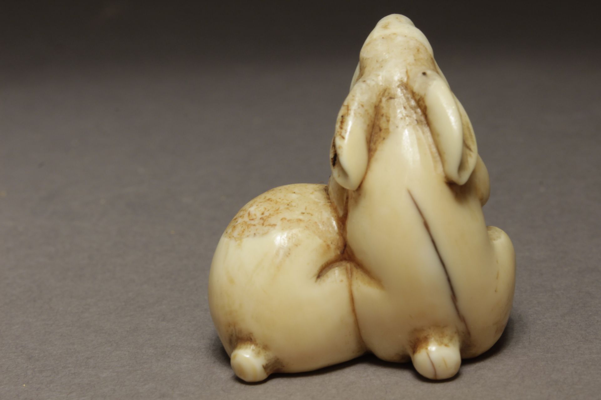 A late 18th century Japanese netsuke from Edo period - Image 5 of 6