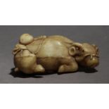 A late 18th century Japanese netsuke from Edo period