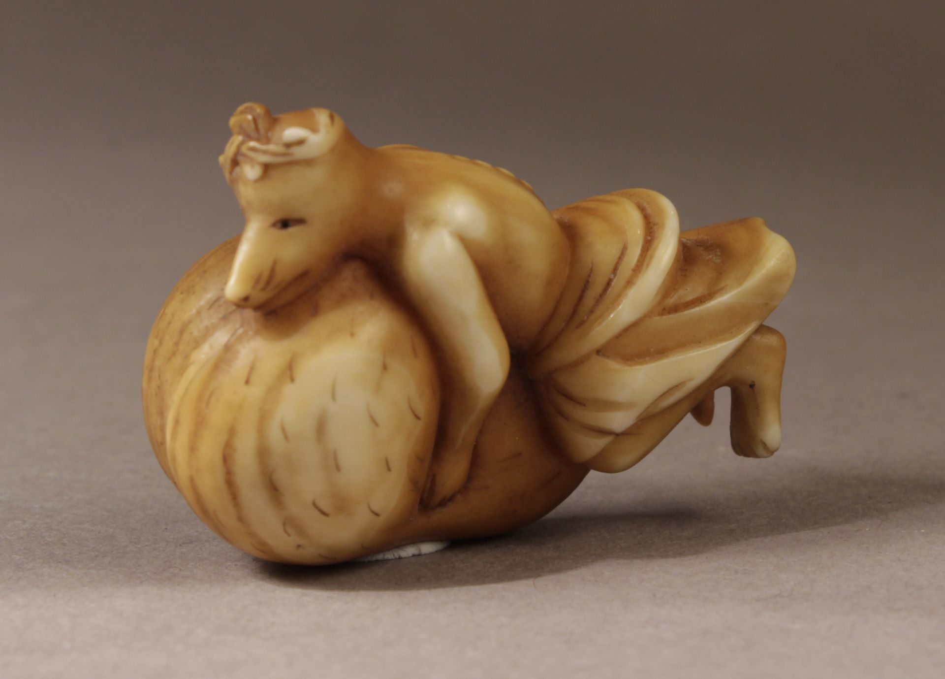 A mid 19th century Japanese netsuke from Edo period