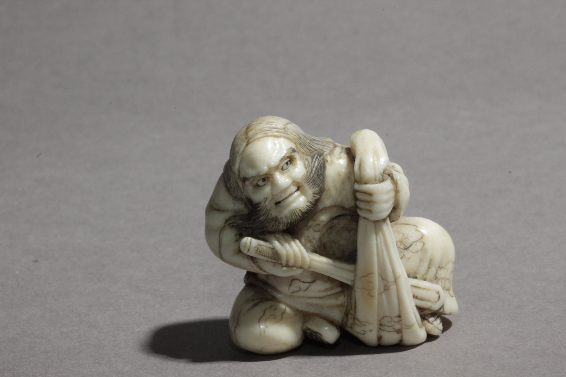 An early 19th century Japanese netsuke from Edo period