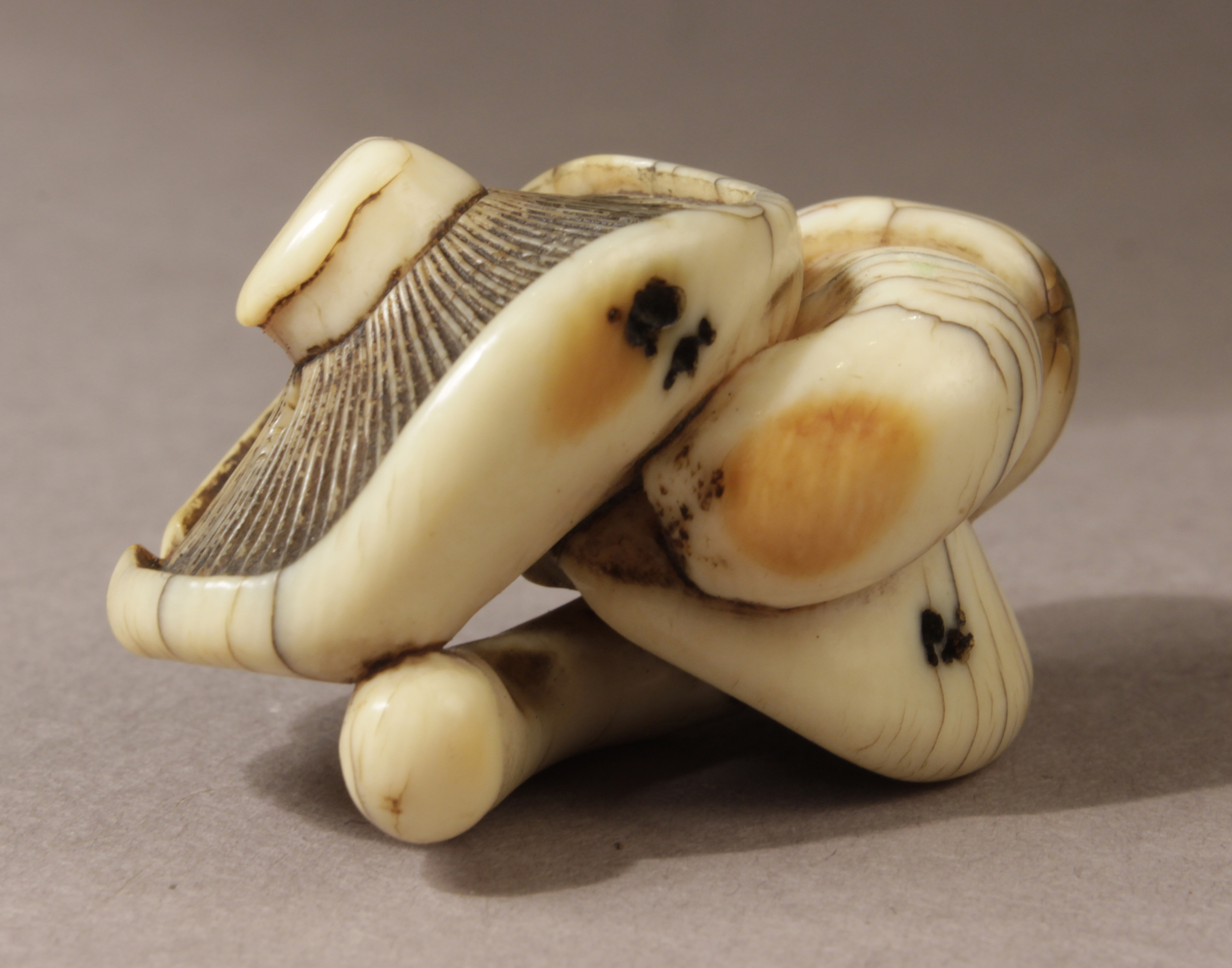 A Japanese netsuke from Edo period circa 1800