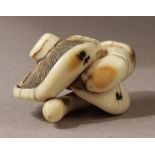 A Japanese netsuke from Edo period circa 1800