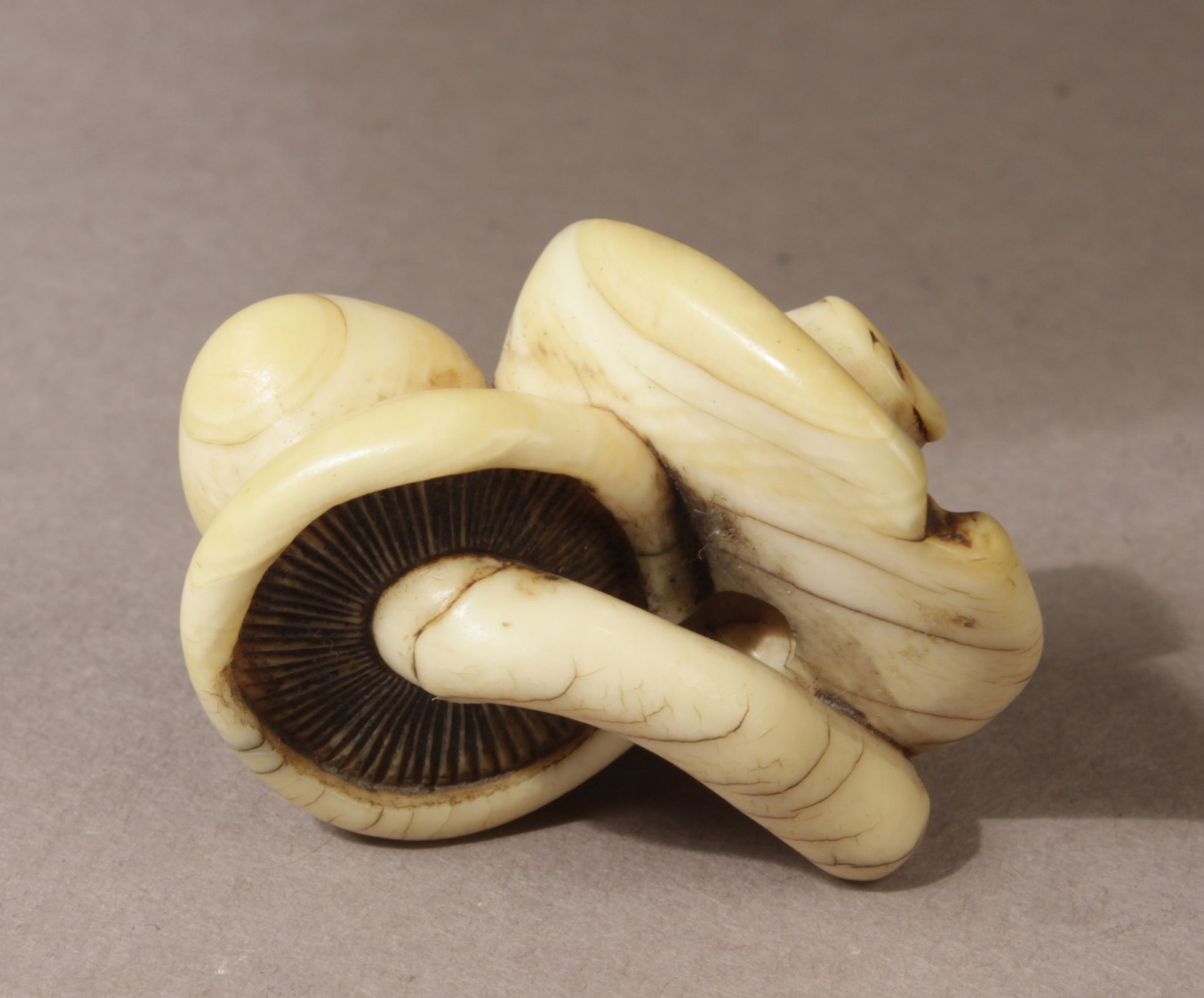 A Japanese netsuke from Edo period circa 1800 - Image 3 of 5