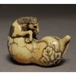 An early 19th century Japanese netsuke from Edo period