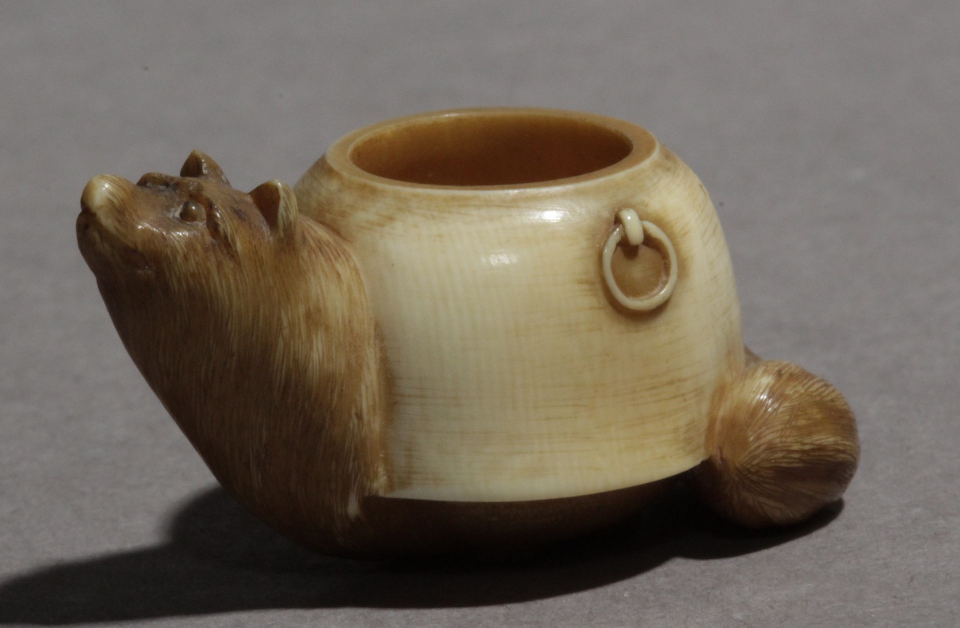 A late 19th century Japanese netsuke from Meiji period