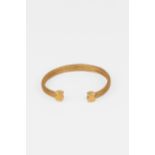 Tous. Mesh. An 18k. yellow gold bangle