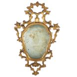 A 19th century mirror cornucopia