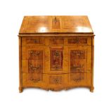 A first half of 18th century Charles IV walnut filing cabinet