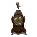 A French Regency style mantel clock circa 1870