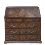 A first half of 18th century Charles III walnut filing cabinet