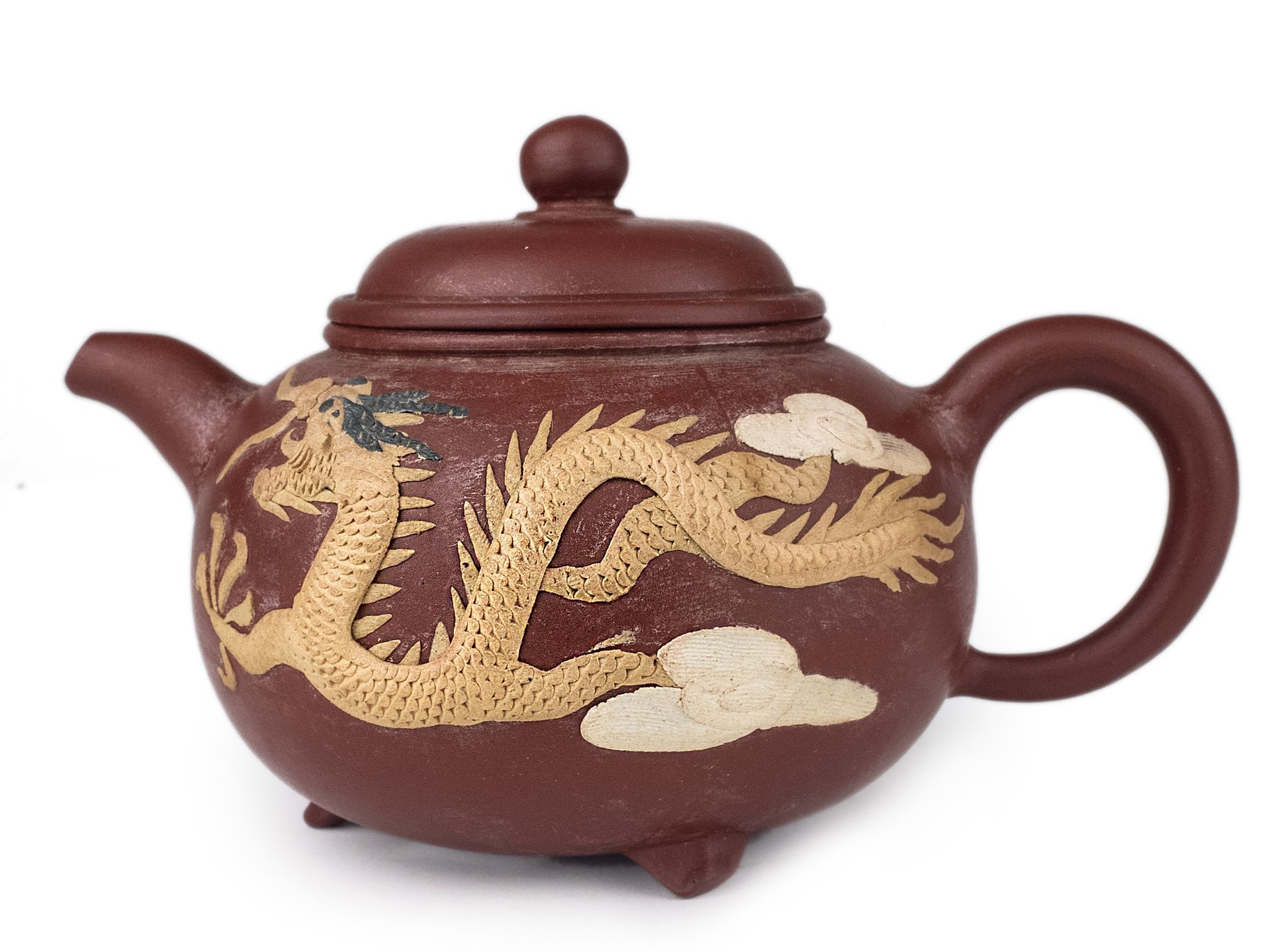 A 20th century Chinese Yixing teapot - Bild 2 aus 4
