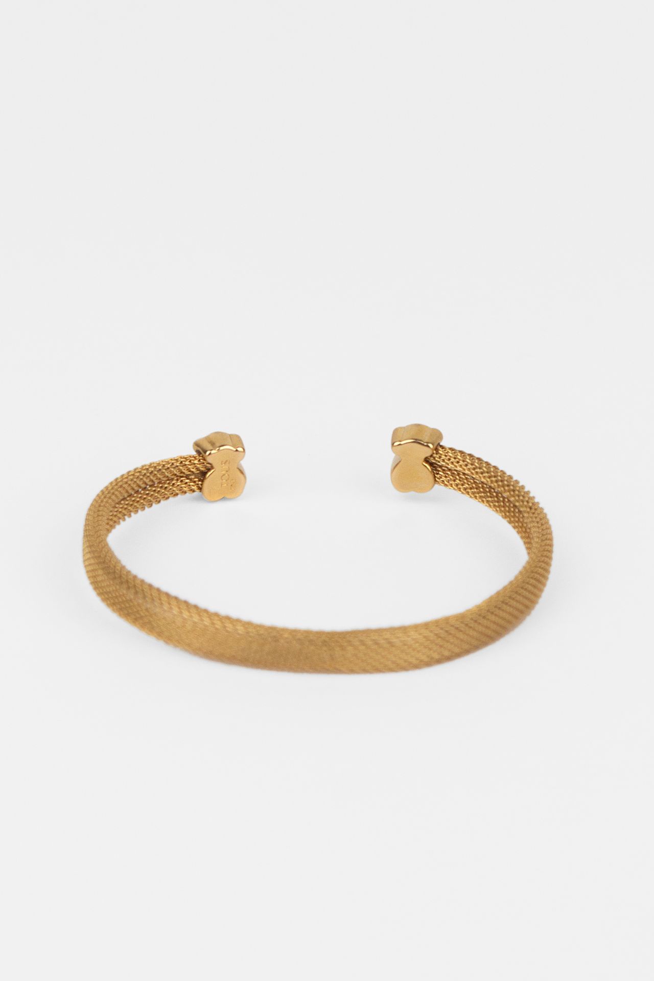 Tous. Mesh. An 18k. yellow gold bangle - Image 2 of 3