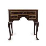 A first half of 20th century lacquered office writing desk