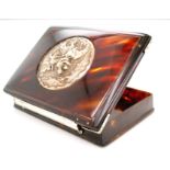 Tortoiseshell and Silver Snuffbox