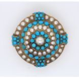 Gem Set Brooch