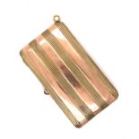 Gold Cigarette Case