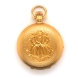 Gold Pocket Watch by Henry Capt, Geneve