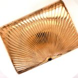 Gold Faberge Cigarette Case