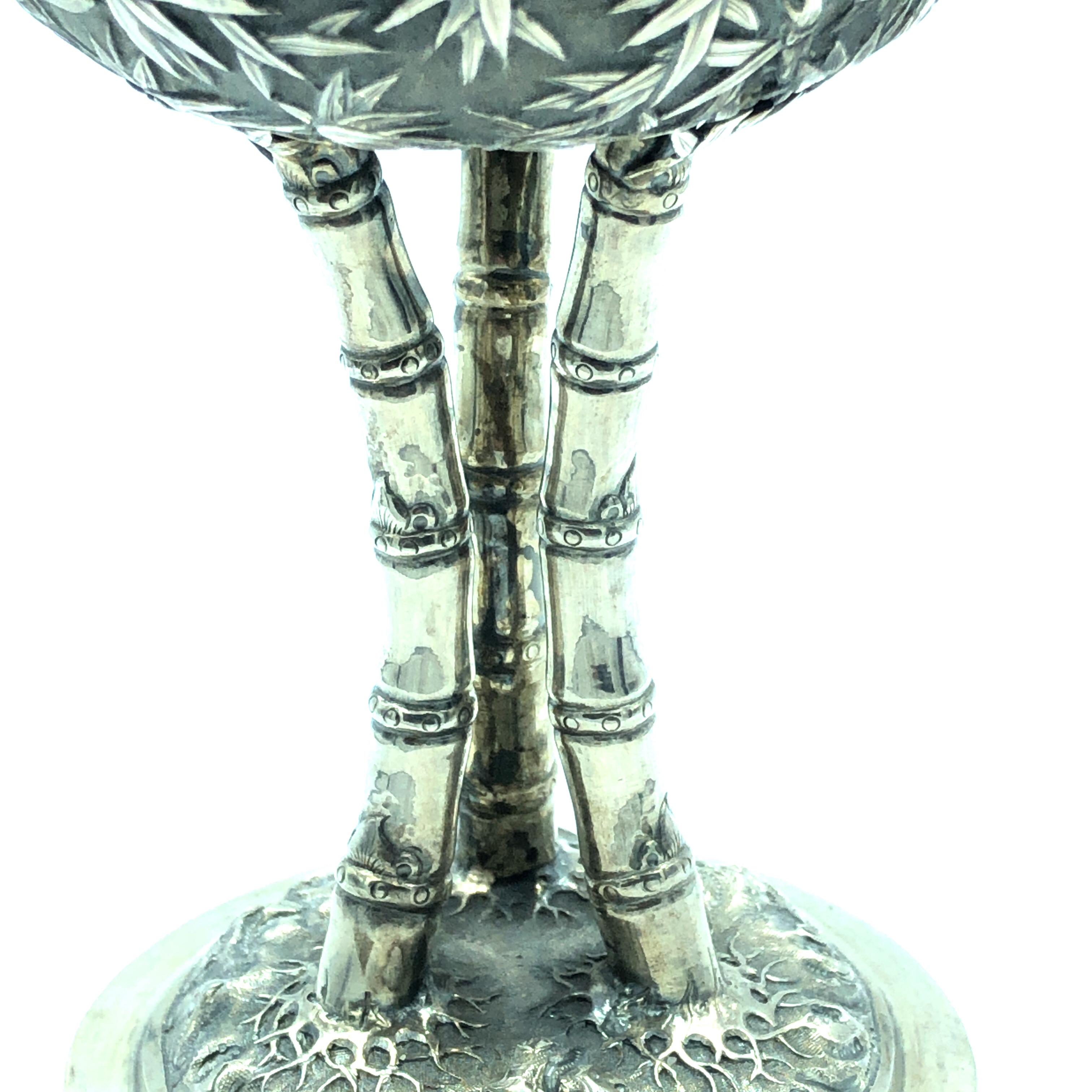 Set of Six Very Important Silver Chinese Goblets, Late 19th Century - Image 5 of 6
