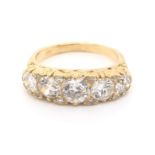 Diamond Five Stone Ring