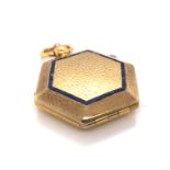 Gold and Sapphire Compact
