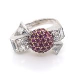 Diamond & Ruby Ring