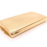 Double Sided Gold Cigarette Case