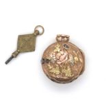 Three-Colour Gold Pocket Watch