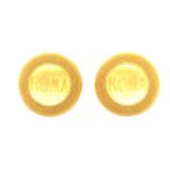 Pair of Gold 'ROME' Buttons