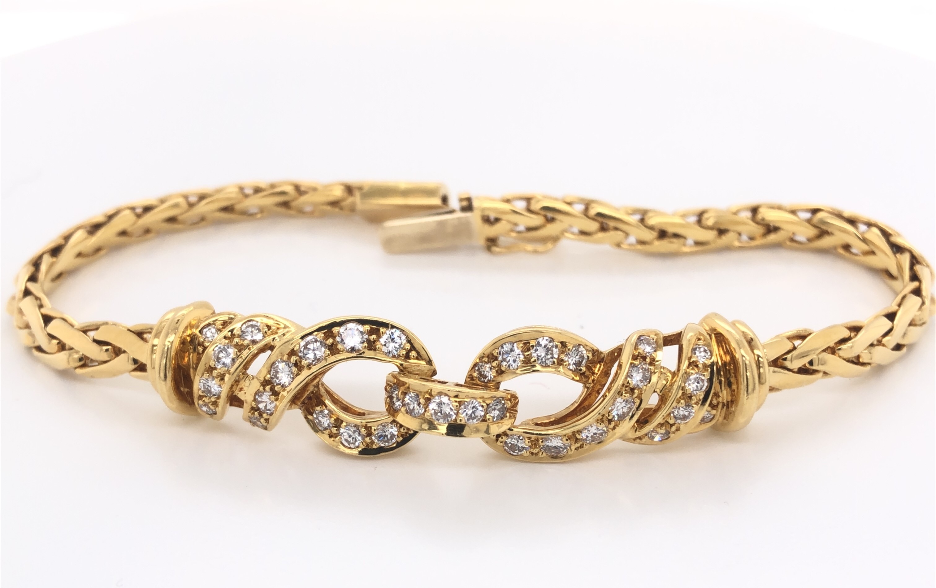 Bulgari Gold & Diamond Bracelet