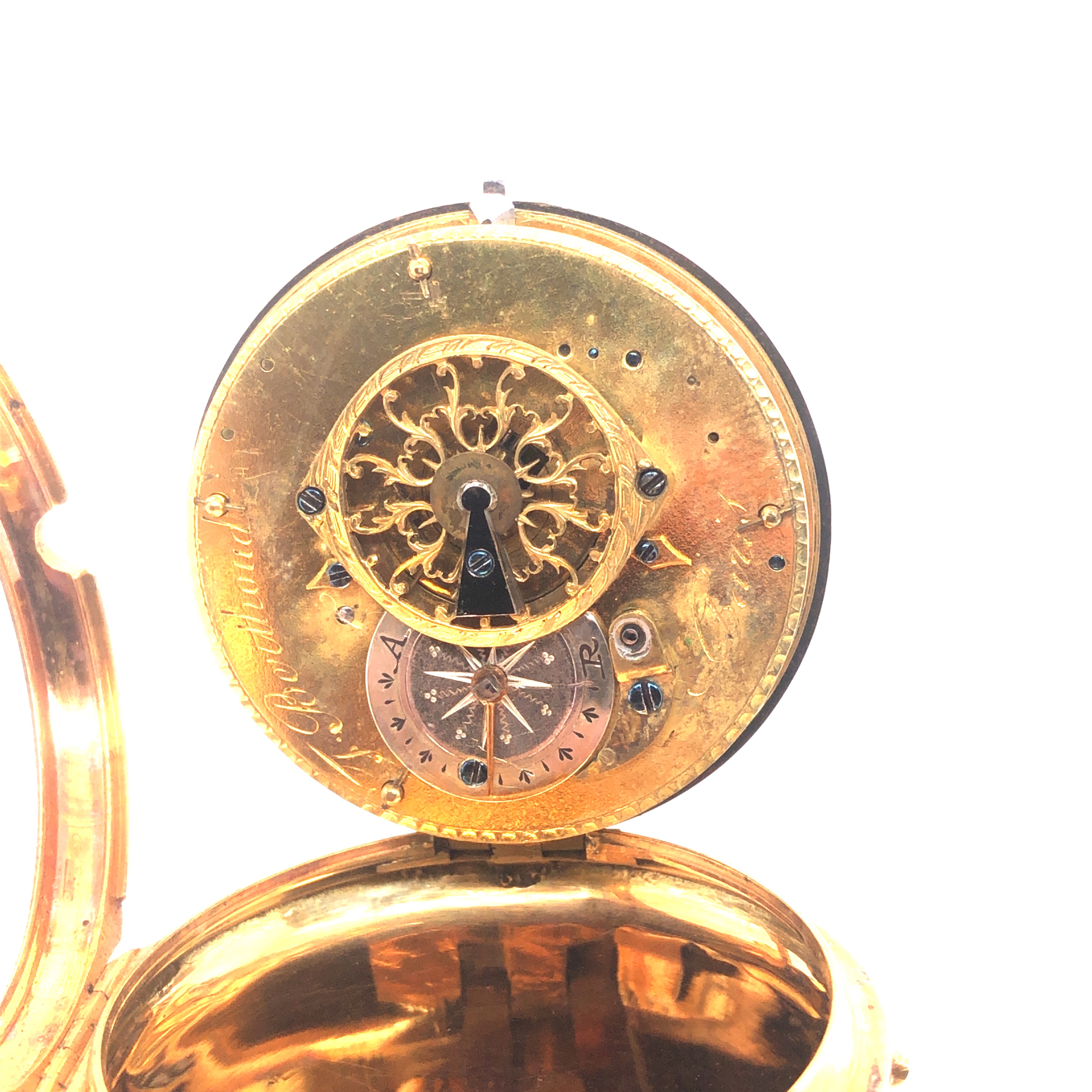 Gold and Enamel Watch - Image 3 of 4
